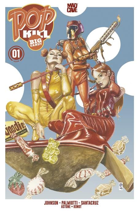 Mad Cave Studios Comic Books POP KILL BIG CANDY #1 (OF 4) CVR B JG JONES CARDSTOCK VAR (MR) (Release Date: 10/07/2026) 60396240466601021 0826MA1019