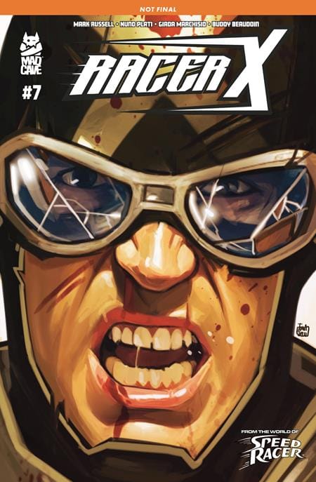 Mad Cave Studios Comic Books RACER X #7 (OF 8) CVR A FRANCESCO TOMASELI 60196140497707011 0326MA0835