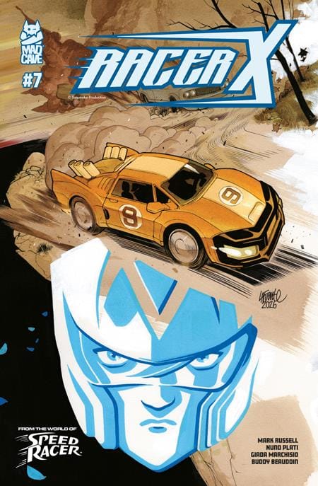 Mad Cave Studios Comic Books RACER X #7 (OF 8) CVR B DAVID LAFUENTE VAR 60196140497707021 0326MA0836