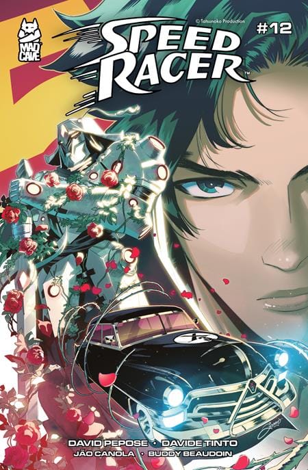 Mad Cave Studios Comic Books SPEED RACER #12 CVR A ALESSIO ZONNO (Release Date: 12/09/2026) 60196140488512011 1026MA0954