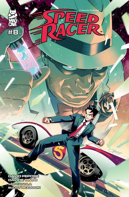Mad Cave Studios Comic Books SPEED RACER #8 CVR A ALESSIO ZONNO 60196140488508011 0326MA0840