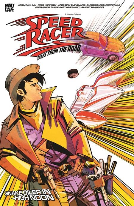 Mad Cave Studios Comic Books SPEED RACER TALES FROM THE ROAD (ONE SHOT) HIGH SPEED NOON CVR A SEBASTIAN PIRIZ 60196140518900111 0226MA0897