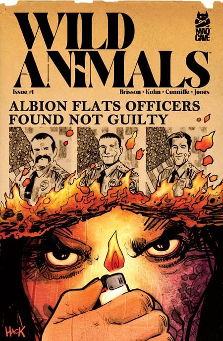 Mad Cave Studios Comic Books WILD ANIMALS #1 (OF 5) CVR B ROBERT HACK VAR 60196140484700121 0525MA589