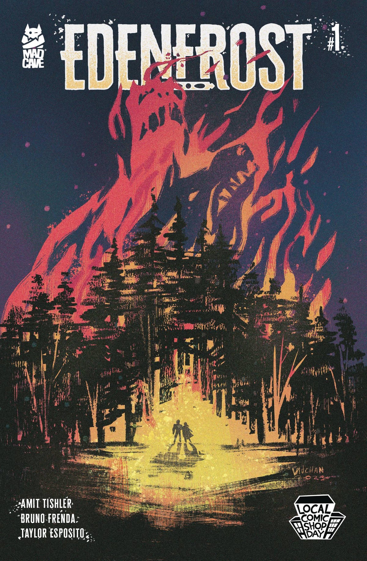 MAD CAVE STUDIOS Comic Books LCSD 2023 EDENFROST #1 (OF 4) HEATHER VAUGHAN VAR (MR) 60194704582800131 SEP238082