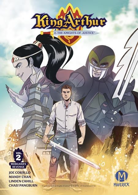 Mad Cave Studios Graphic Novel KING ARTHUR & THE KNIGHTS OF JUSTICE TP VOL 02 MORGANAS REVENGE 9781545818176 0425MA557