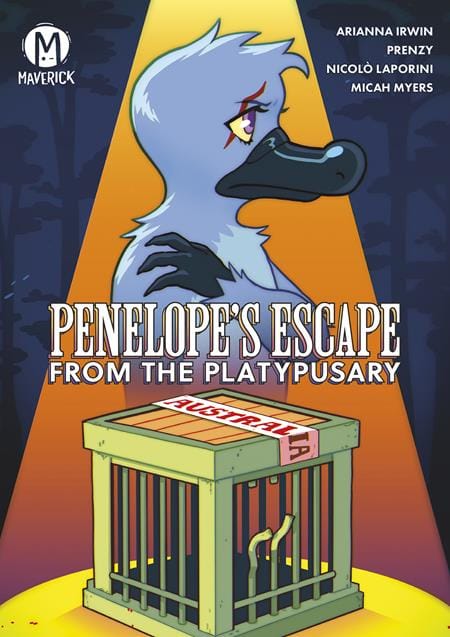 Mad Cave Studios Graphic Novel PENELOPES ESCAPE FROM THE PLATYPUSARY HC 9781545836040 0526MA0950