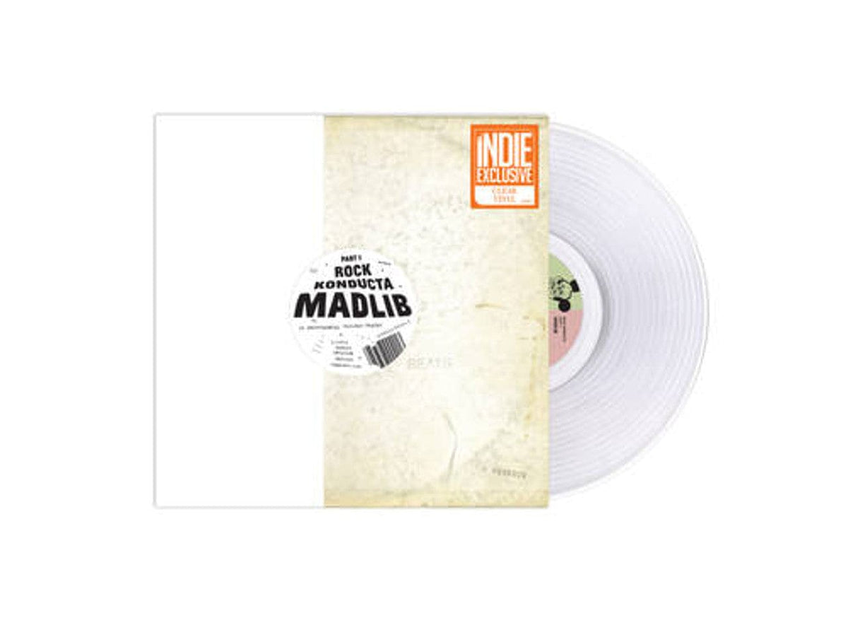 Madlib Invazion Music > Vinyl Records Madlib - Rock Konducta Pt. 1 (Clear Vinyl) 989327002051 MBIN700205.1