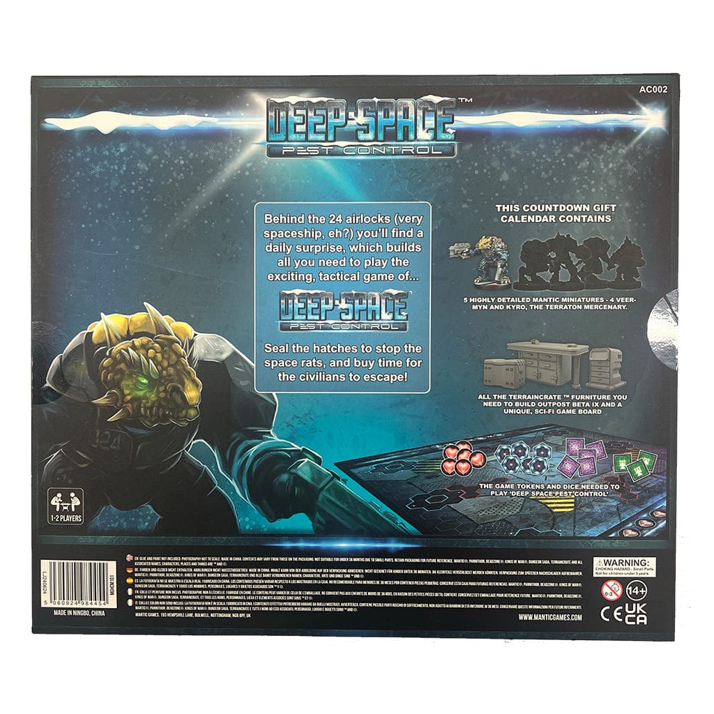 Mantic Entertainment Board Games Deep Space Pest Control 5060924984454 MGHCM101
