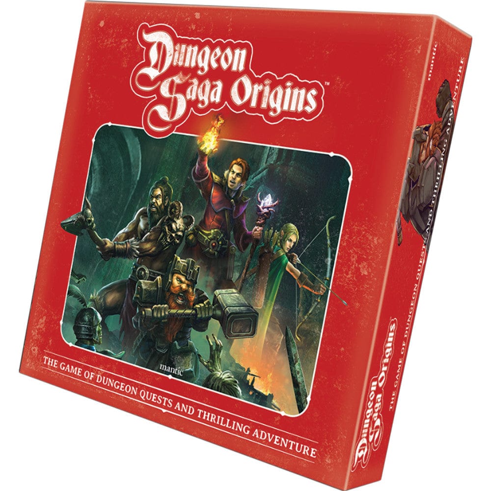 Mantic Entertainment Board Games Dungeon Saga Origins: Core Game 5060469664934 MGE MGDS0101