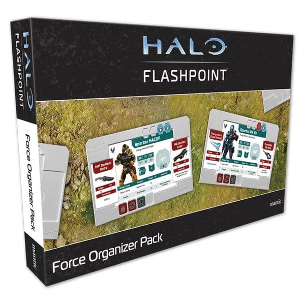 Mantic Entertainment Game Supplies > Box Inserts & Organizers HALO: Flashpoint - Force Organizer Pack 5060924985512 MGCHAM101