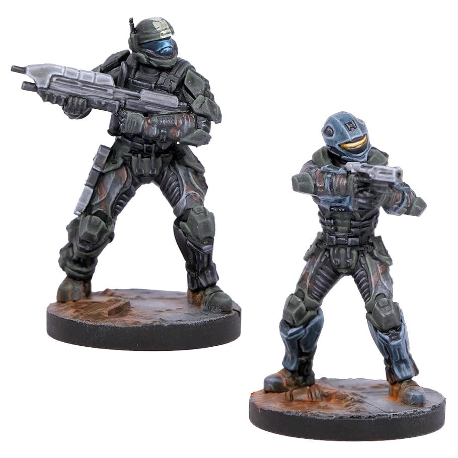 Mantic Entertainment Miniatures > Other Miniatures HALO: Flashpoint: Buck and Dare 5060924986618 MGCHAU201