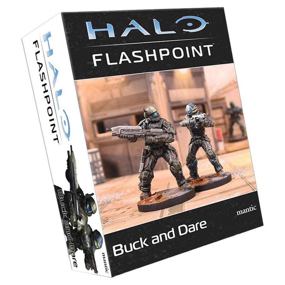 Mantic Entertainment Miniatures > Other Miniatures HALO: Flashpoint: Buck and Dare 5060924986618 MGCHAU201