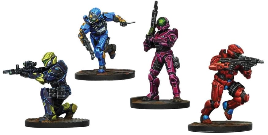 Mantic Entertainment Miniatures > Other Miniatures Halo: Flashpoint - Fireteam Phoenix 5060924985604 MGE MGHAU303