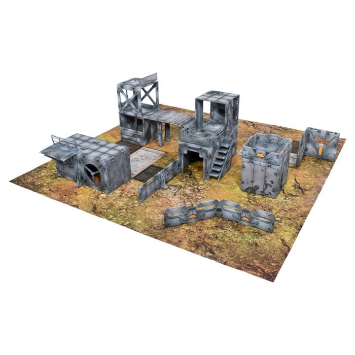 Mantic Entertainment Tabletop Games HALO: Flashpoint: Deluxe Buildable 3D Terrain Set 5060924983938 MGCHA103