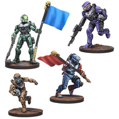 Mantic Games Miniatures > Other Miniatures Halo: Flashpoint - Fireteam Wolf 5060924987219 MGHAU203