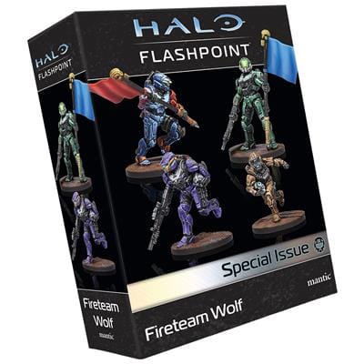 Mantic Games Miniatures > Other Miniatures Halo: Flashpoint - Fireteam Wolf 5060924987219 MGHAU203