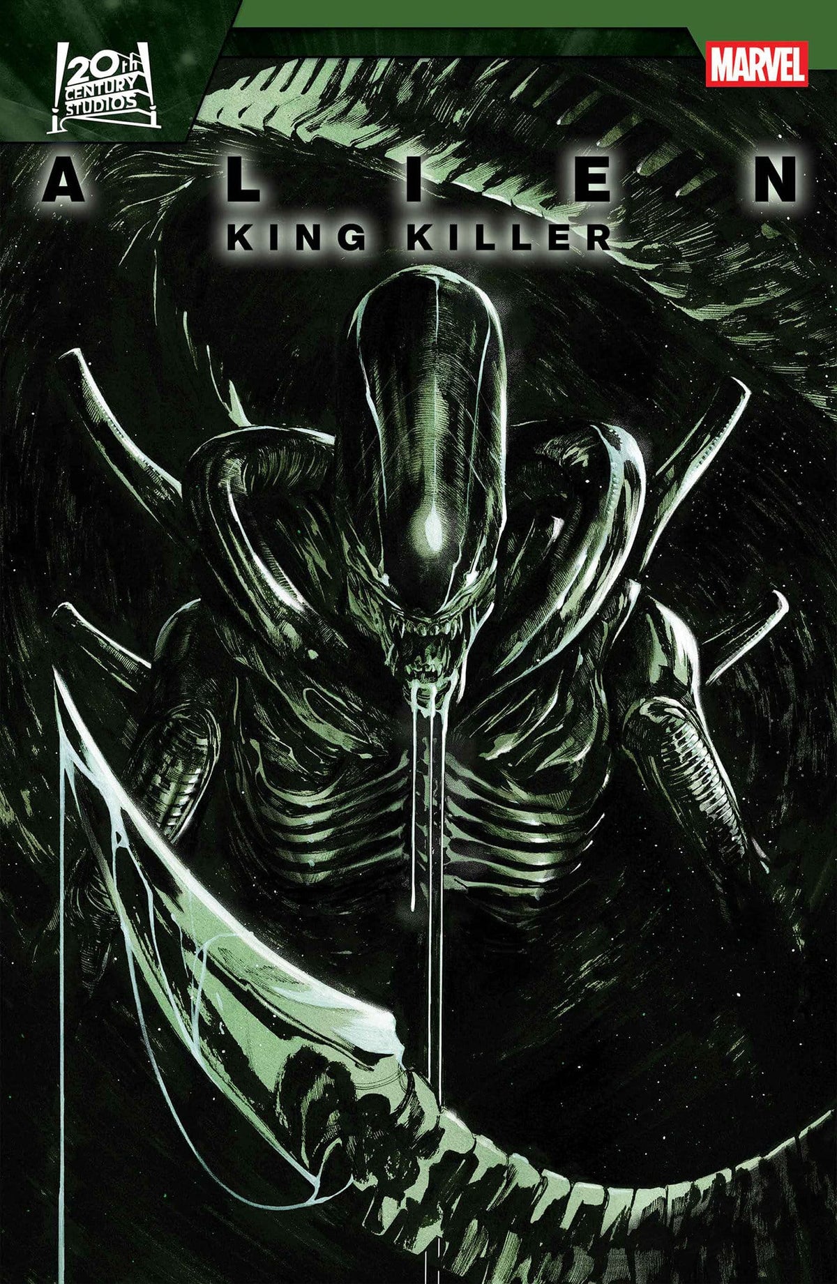 Marvel Comic Books ALIEN: KING KILLER #4 ALESSANDRO CAPPUCCIO VARIANT 75960621518800421 PRH-75960621518800421