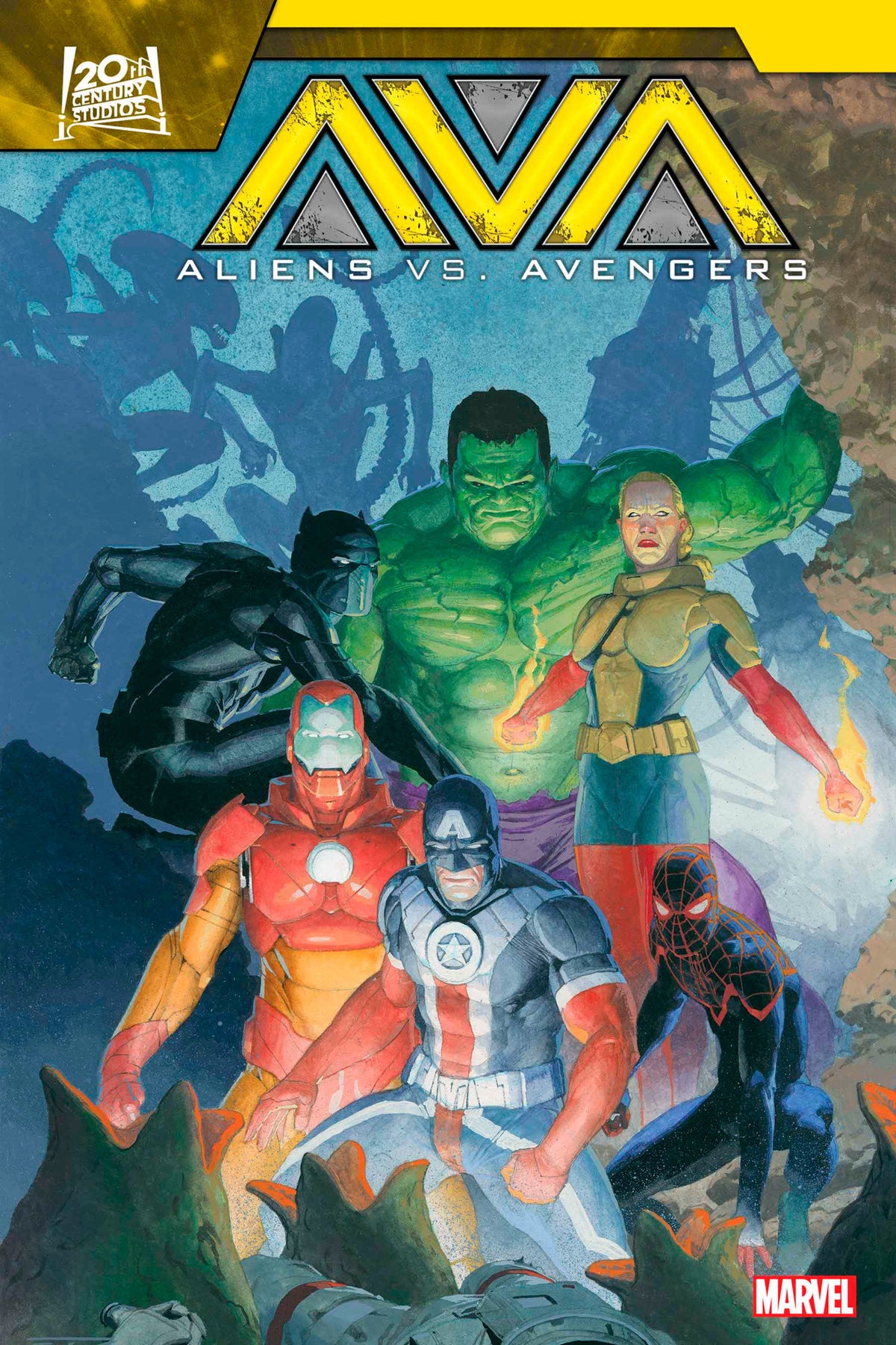 Marvel Comic Books ALIENS VS. AVENGERS #2 75960620570700211 PRH-75960620570700211