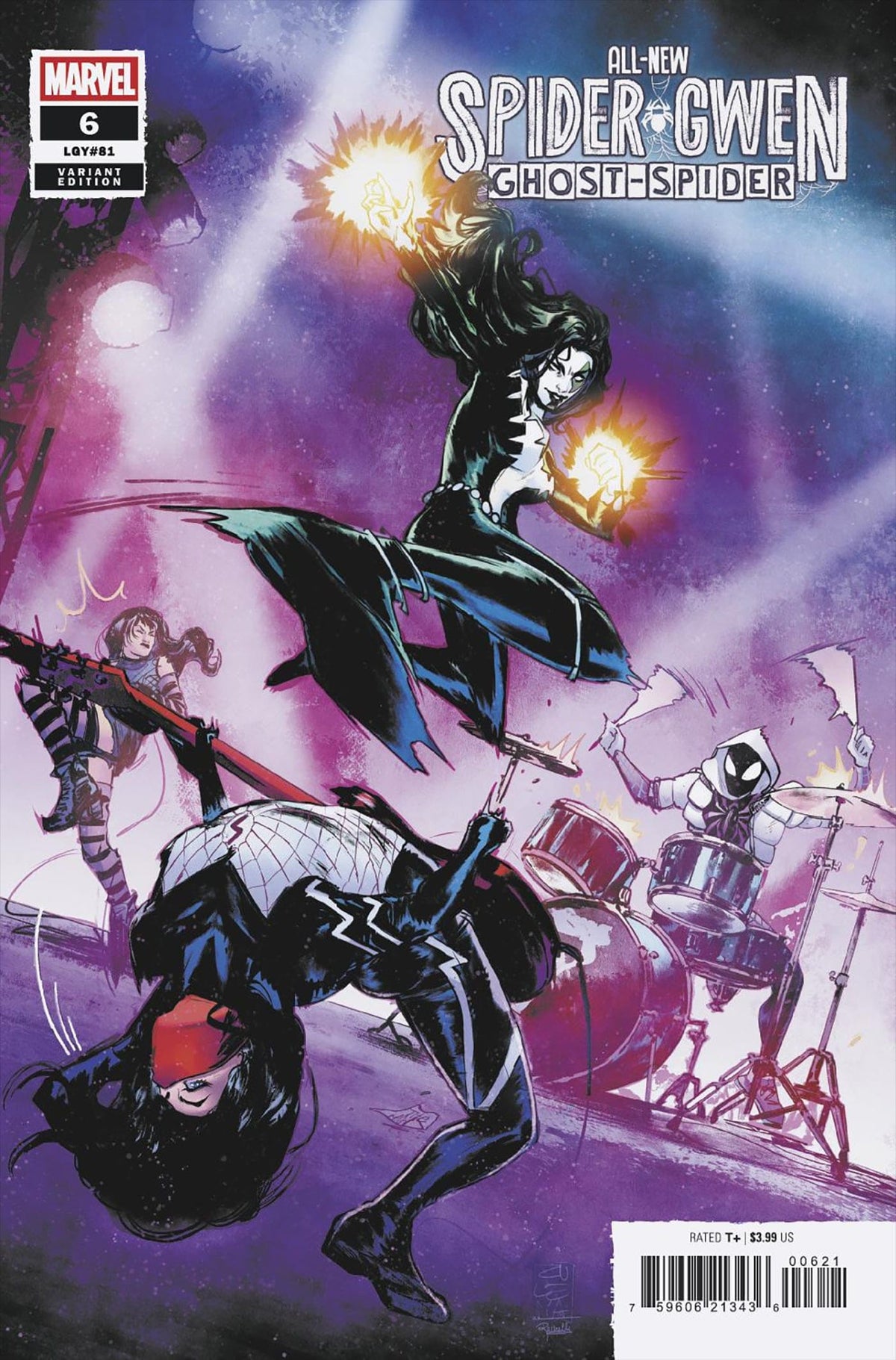 Marvel Comic Books ALL-NEW SPIDER-GWEN: THE GHOST-SPIDER #6 ZULEMA SCOTTO LAVINA VARIANT 75960621343600621 PRH-75960621343600621