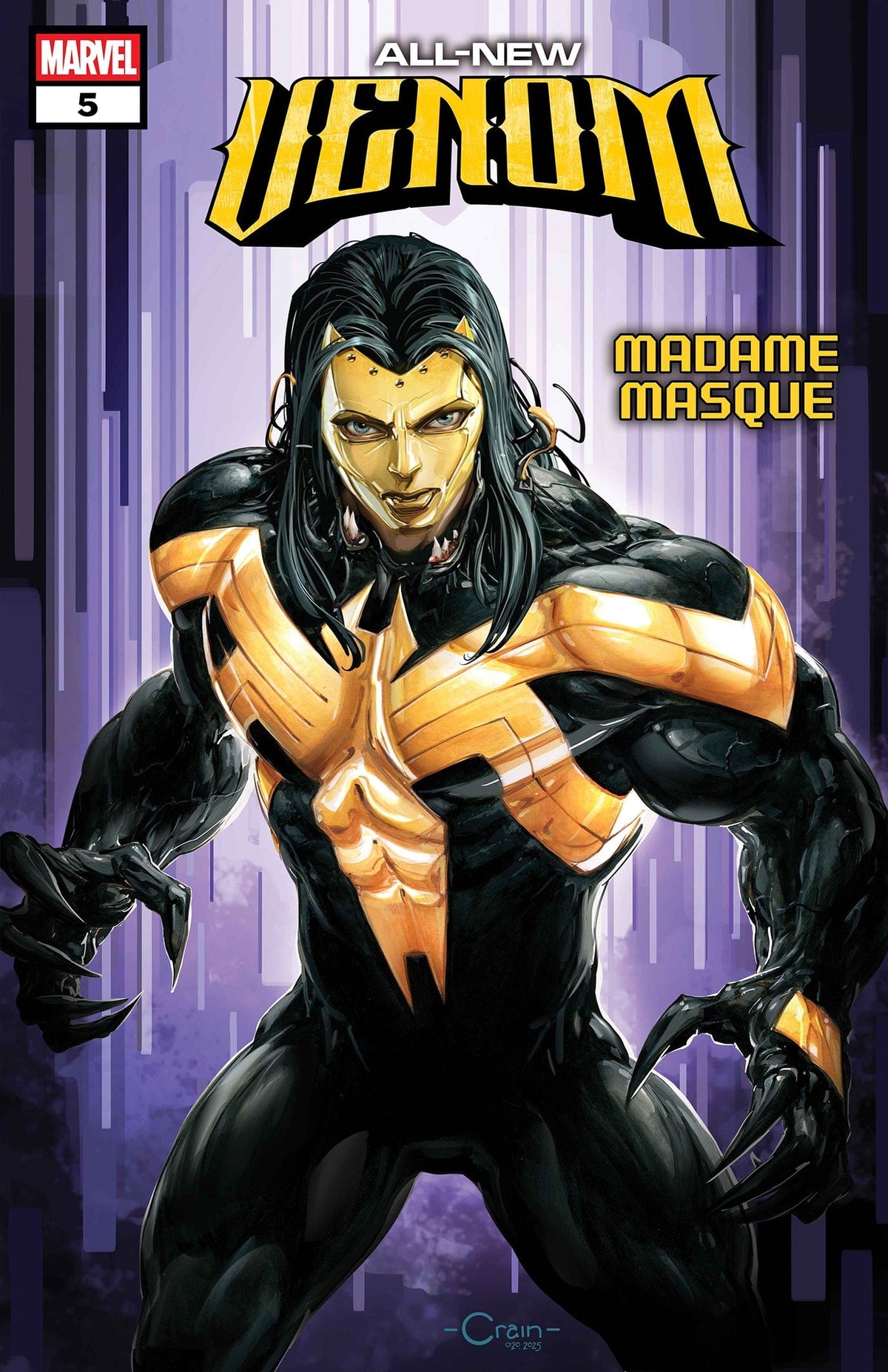 Marvel Comic Books ALL-NEW VENOM #5 CLAYTON CRAIN SUSPECT VARIANT A 75960621047300541 PRH-75960621047300541