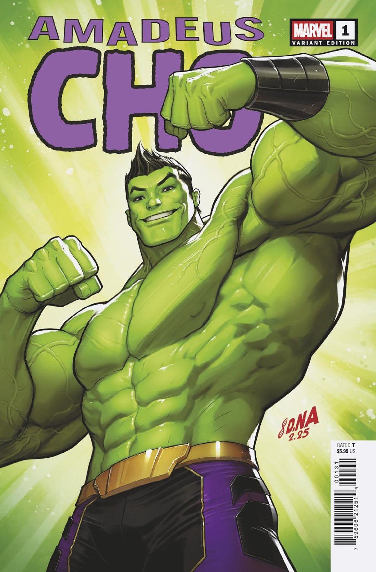 Marvel Comic Books AMADEUS CHO 20TH ANNIVERSARY SPECIAL #1 DAVID NAKAYAMA VARIANT 75960621251400131 PRH-75960621251400131