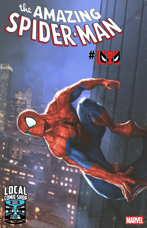 Marvel Comic Books AMAZING SPIDER-MAN #1000 SKAN LOCAL COMIC SHOP DAY VARIANT (Release Date: 09/16/2026) 75960621001503660 PRH-75960621001503660