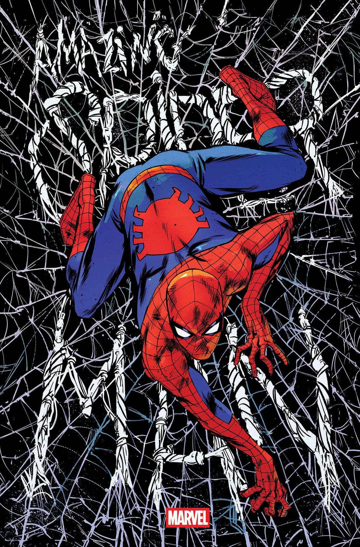 Marvel Comic Books AMAZING SPIDER-MAN #11 SANFORD GREENE VARIANT 75960621001501191 PRH-75960621001501191