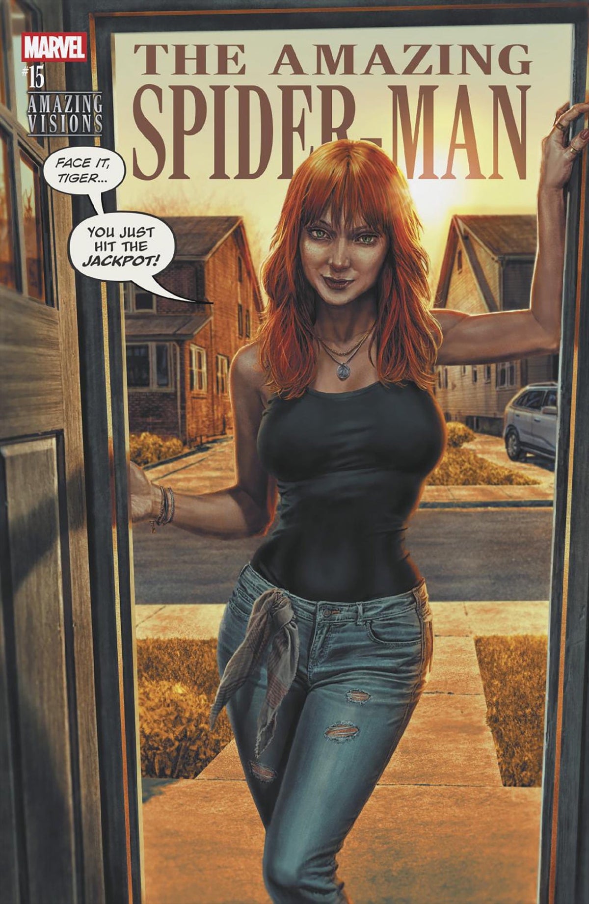 Marvel Comic Books AMAZING SPIDER-MAN #15 LEE BERMEJO AMAZING VISIONS VARIANT 75960621001501521 PRH-75960621001501521