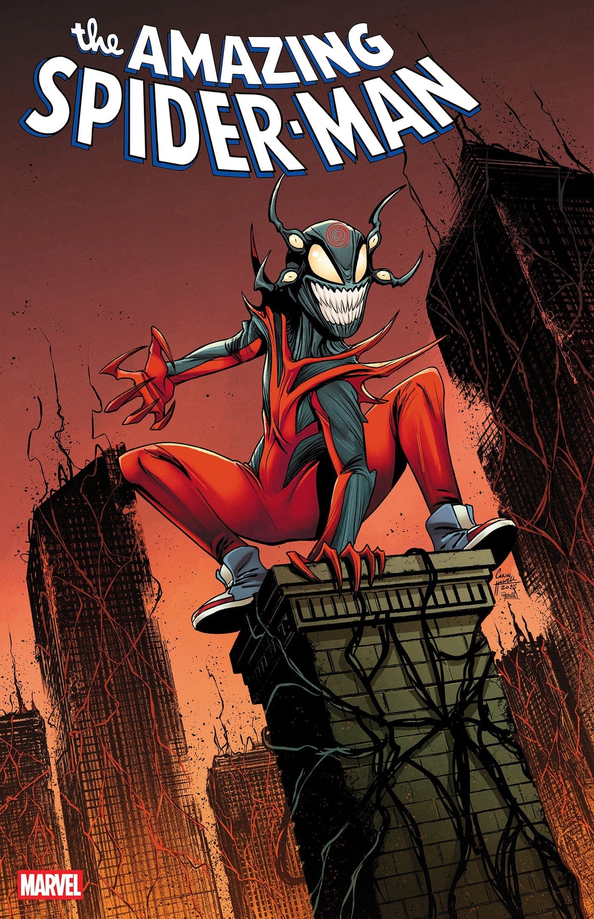 Marvel Comic Books AMAZING SPIDER-MAN #18 CORIN HOWELL KNULLIFIED VARIANT 75960621001501841 PRH-75960621001501841