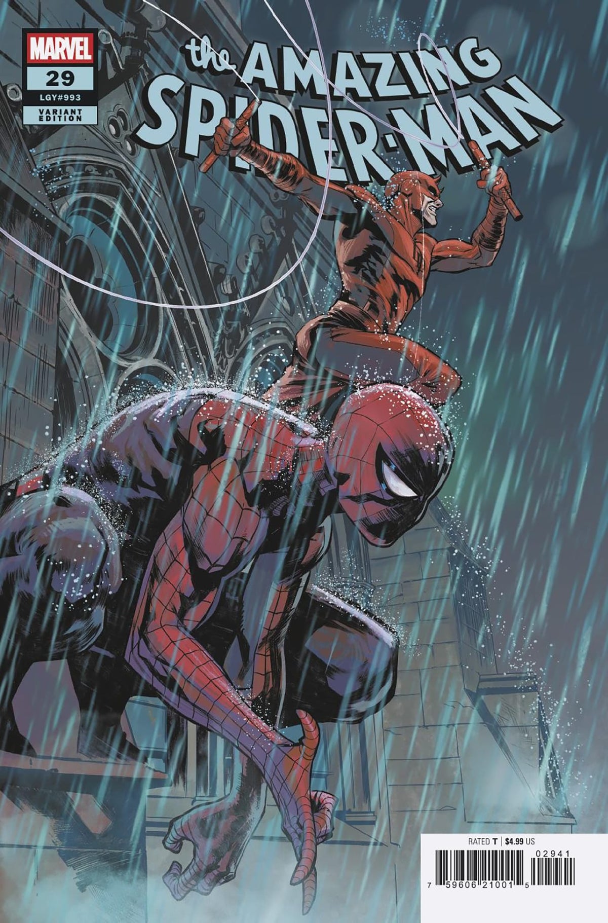 Marvel Comic Books AMAZING SPIDER-MAN #29 FRANCESCO MANNA VARIANT 75960621001502941 PRH-75960621001502941