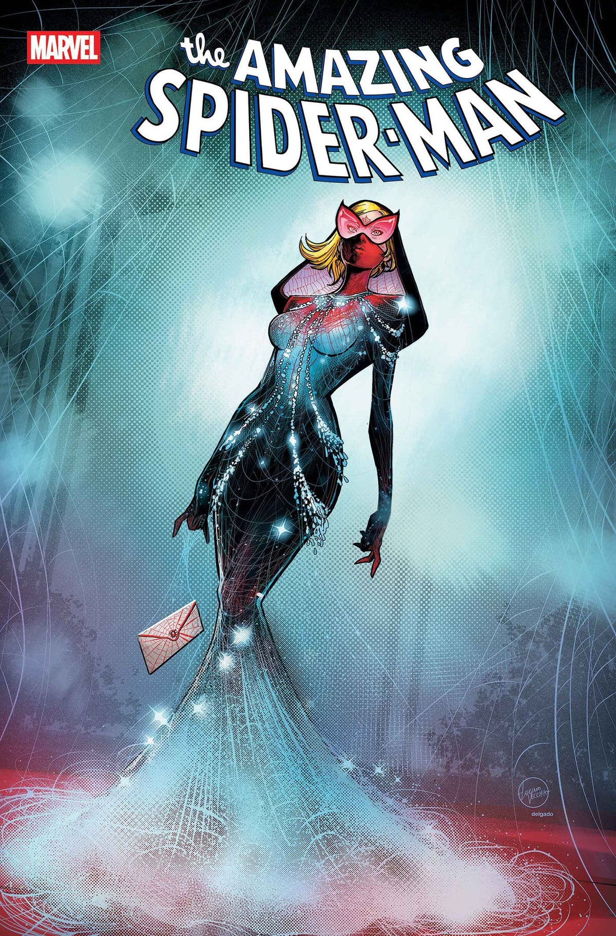 Marvel Comic Books AMAZING SPIDER-MAN #32 LUCIANO VECCHIO HELLFIRE COSTUME SWAP VARIANT 75960621001503241 PRH-75960621001503241