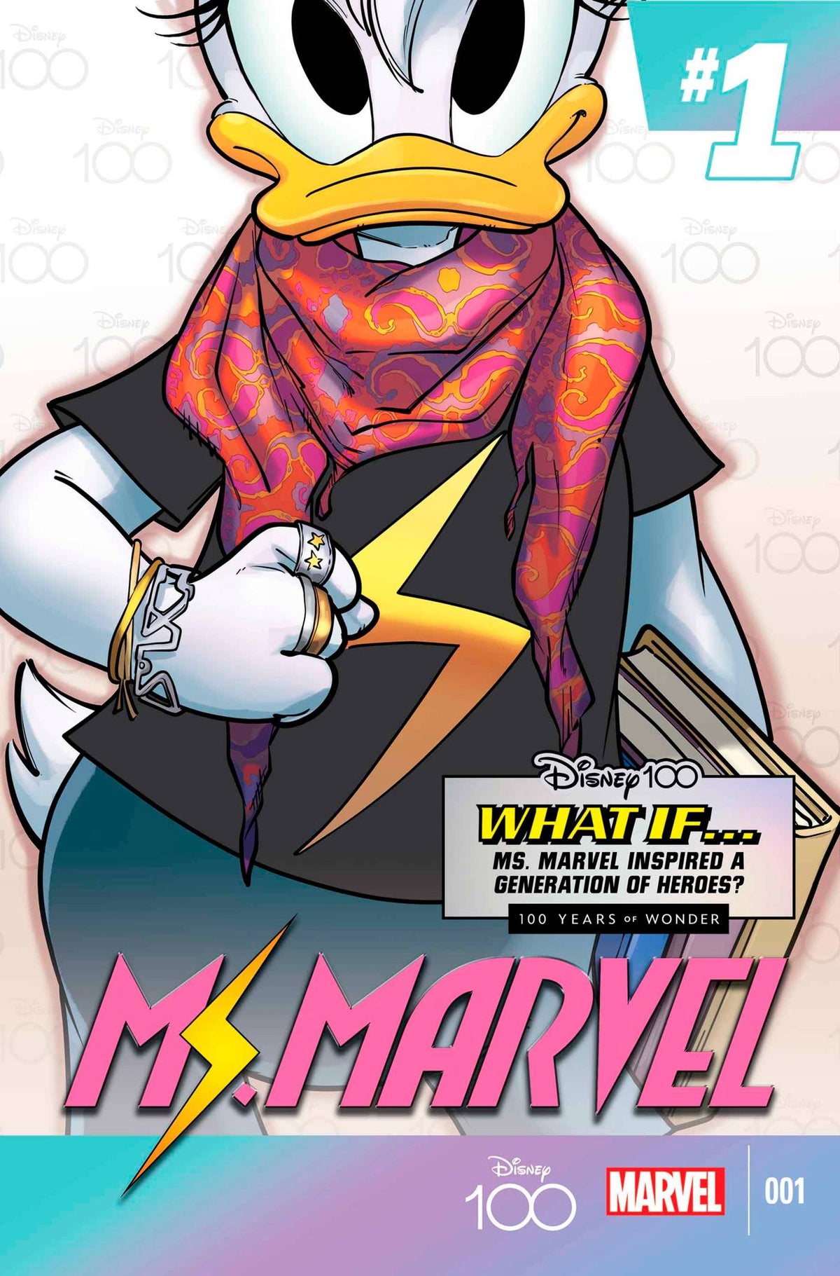 Marvel Comic Books AMAZING SPIDER-MAN #33 PERISSONOTTO DISNEY100 MS. MARVEL VAR 75960620200303321 JUL230699