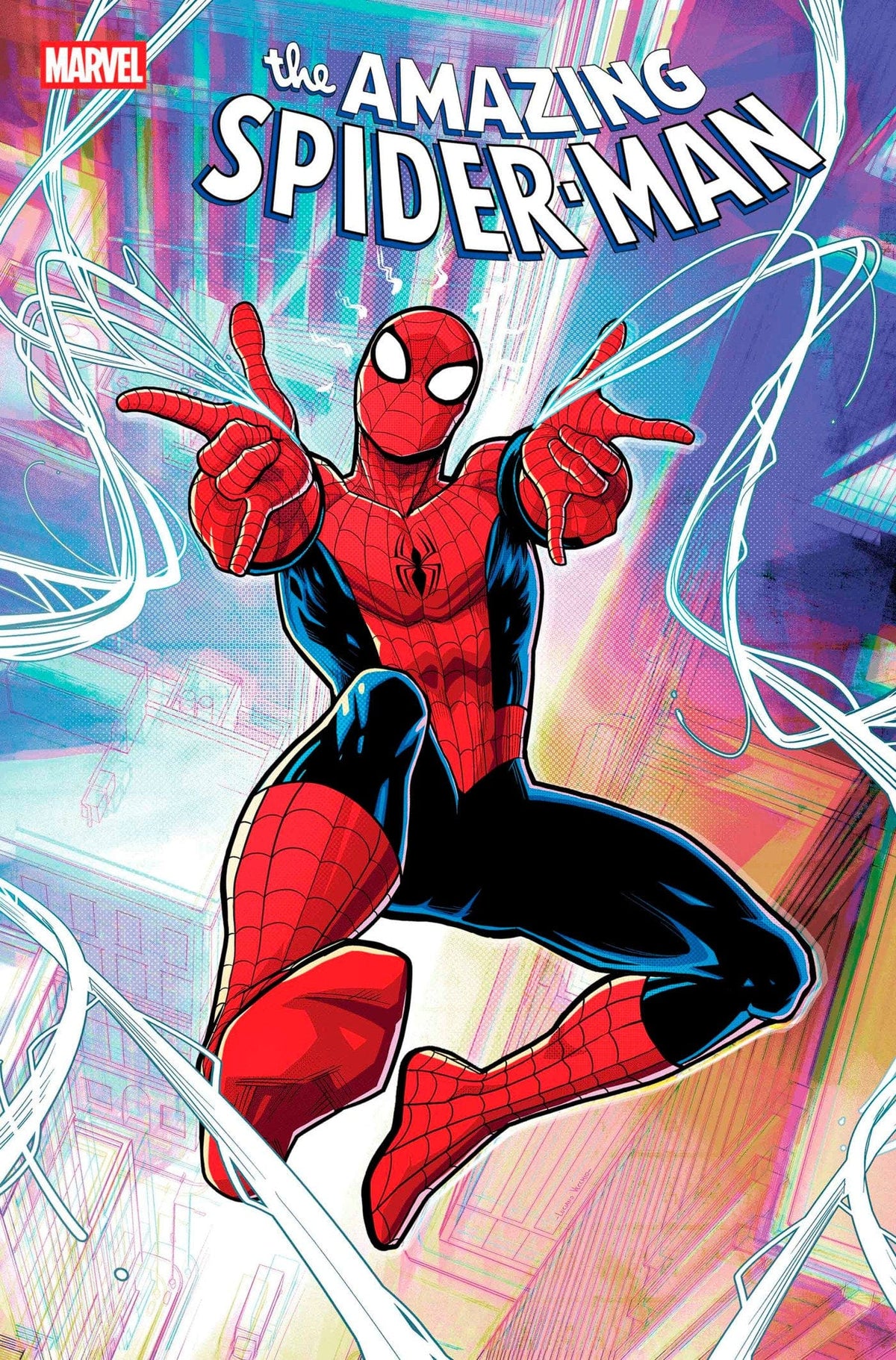 Marvel Comic Books AMAZING SPIDER-MAN #5 LUCIANO VECCHIO VARIANT 75960621001500551 PRH-75960621001500551
