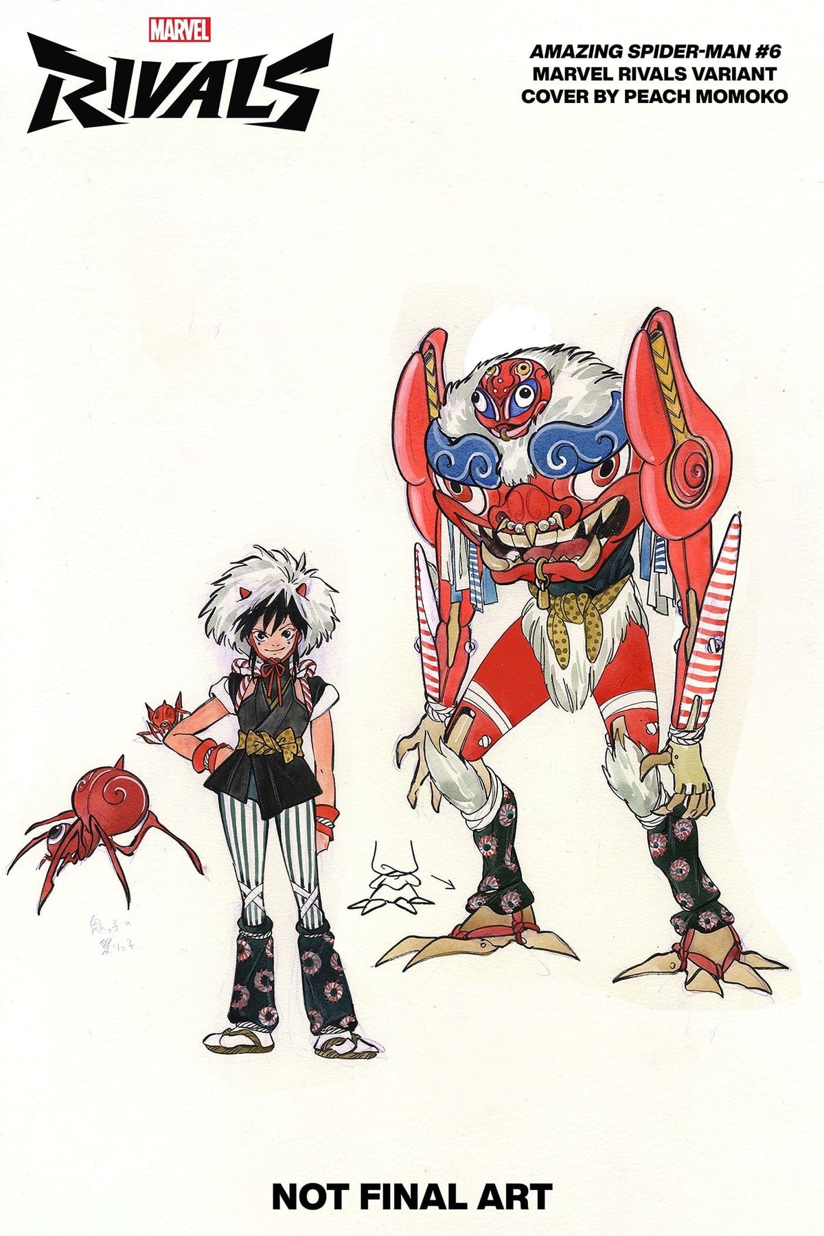 Marvel Comic Books AMAZING SPIDER-MAN #6 PEACH MOMOKO MARVEL RIVALS VARIANT 75960621001500661 PRH-75960621001500661