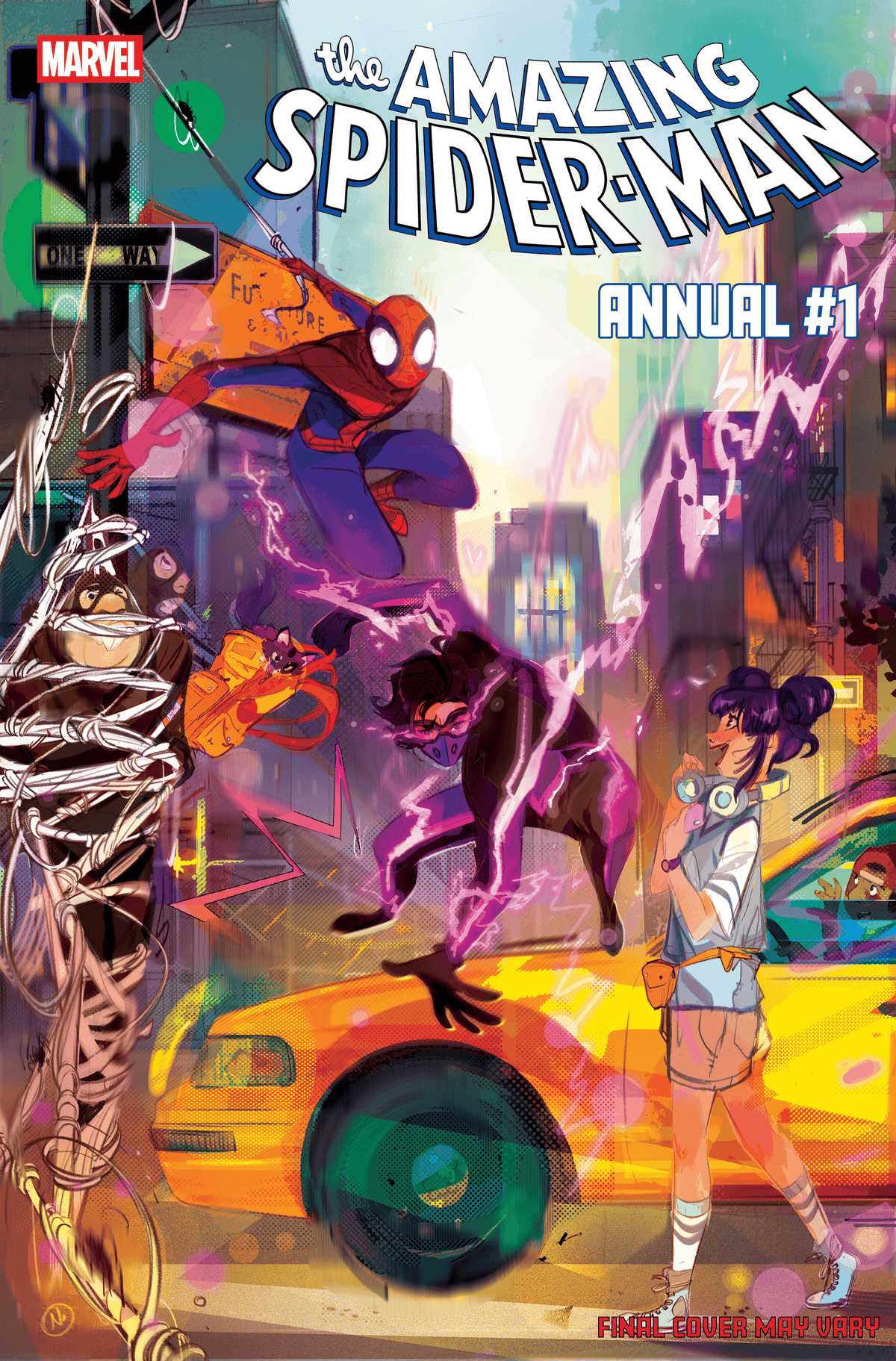 Marvel Comic Books AMAZING SPIDER-MAN ANNUAL #1 NICOLETTA BALDARI VARIANT 75960621383200121 PRH-75960621383200121