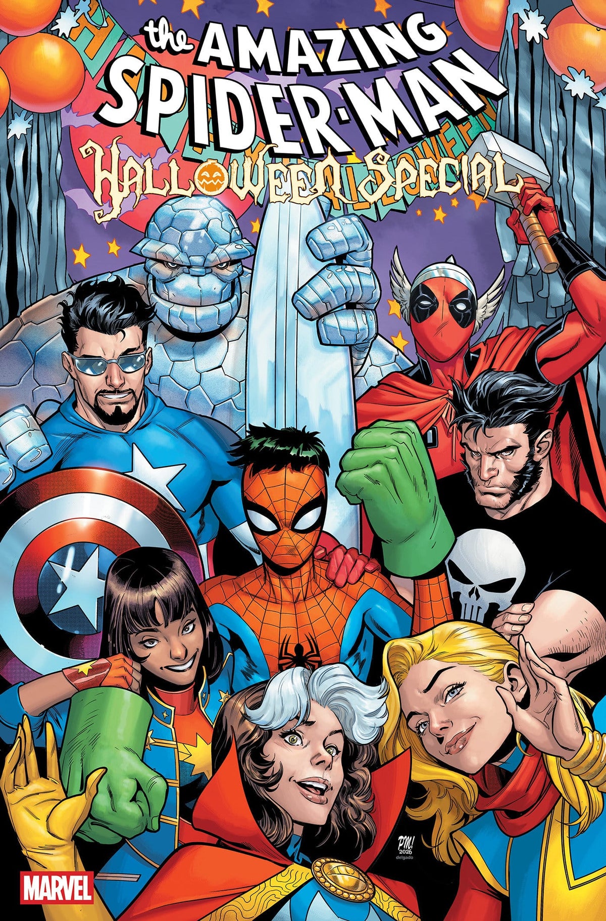 Marvel Comic Books AMAZING SPIDER-MAN: HALLOWEEN SPECIAL #1 PACO MEDINA VARIANT (Release Date: 10/21/2026) 75960621760100121 PRH-75960621760100121