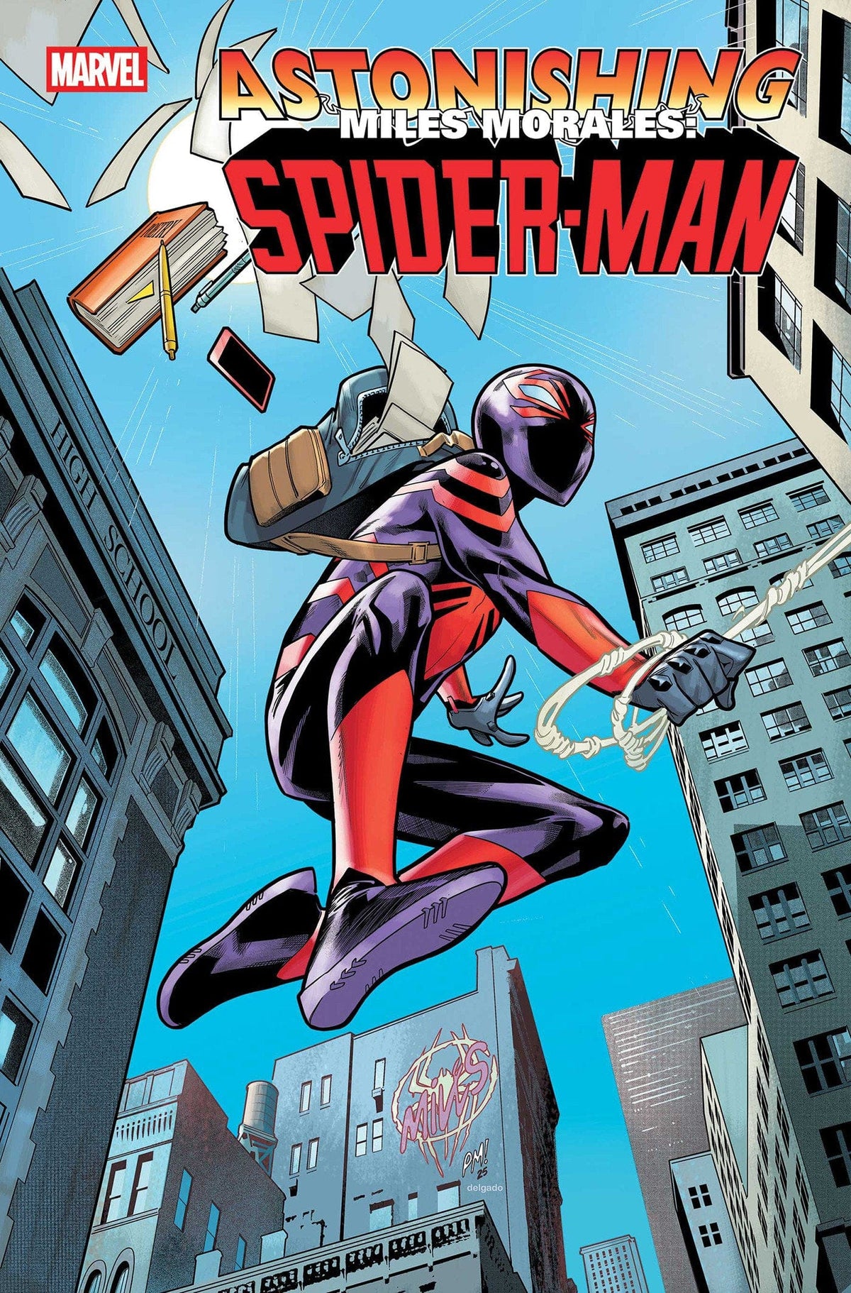 Marvel Comic Books ASTONISHING MILES MORALES: SPIDER-MAN THE ART OF THWIP #1 PACO MEDINA VARIANT 75960621651200121 PRH-75960621651200121