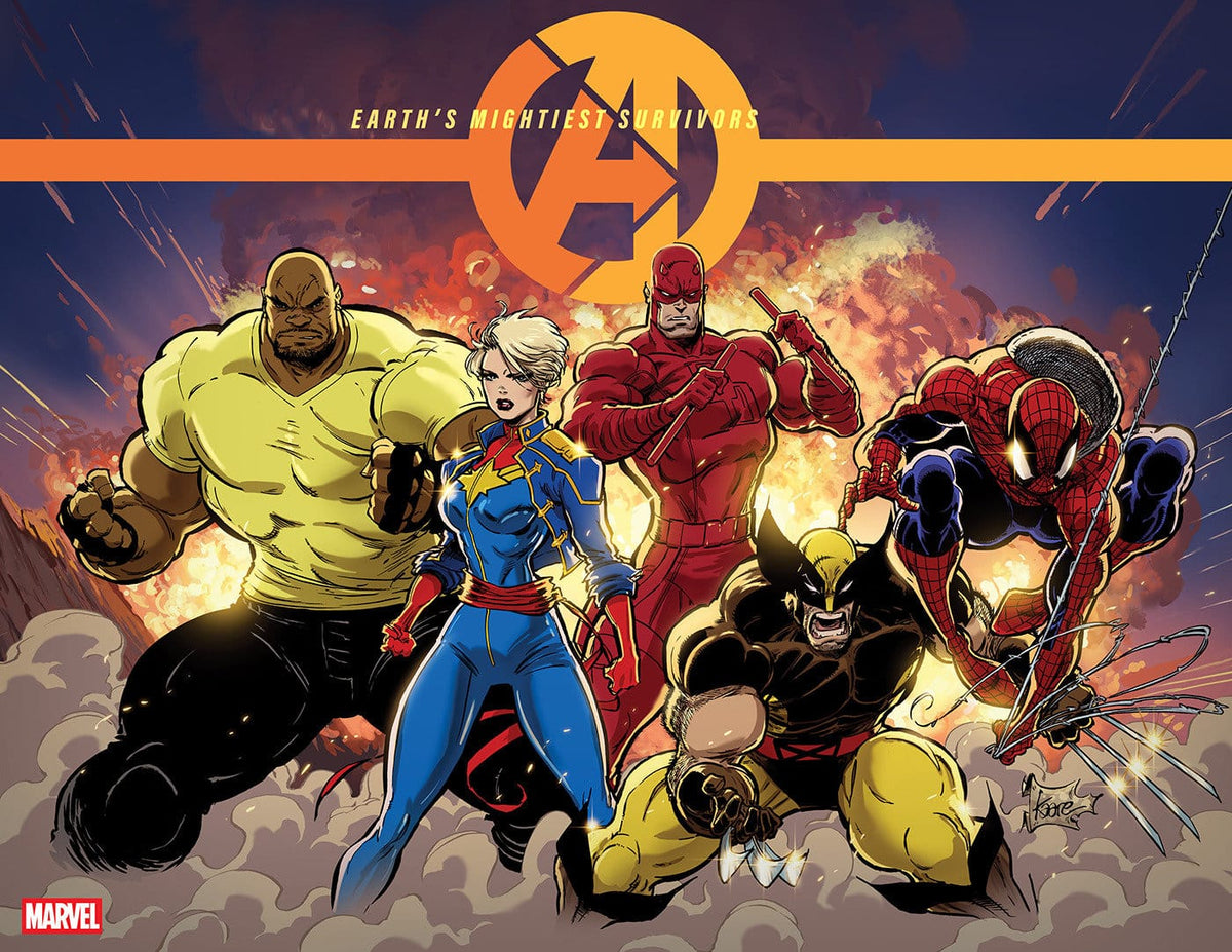 Marvel Comic Books AVENGERS #1 KAARE ANDREWS WRAPAROUND VARIANT (Release Date: 11/04/2026) 75960621380100161 PRH-75960621380100161