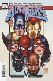 Marvel Comic Books AVENGERS #5 MARK BROOKS CORNER BOX VAR 75960620426700521 JUL230743
