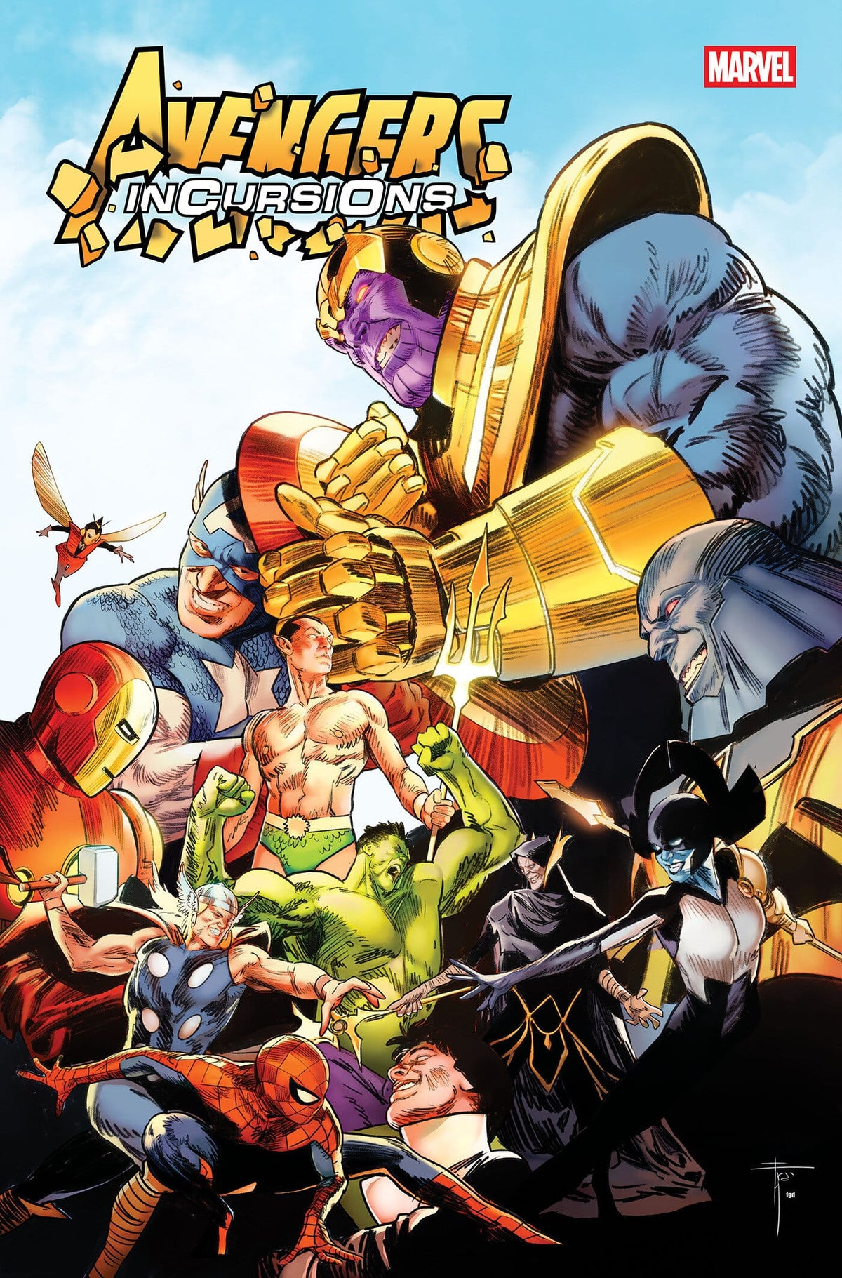 Marvel Comic Books AVENGERS: INCURSIONS #1 COVER A BY FRANCESCO MOBILI (Release Date: 01/20/2027) 75960621767000111 PRH-75960621767000111