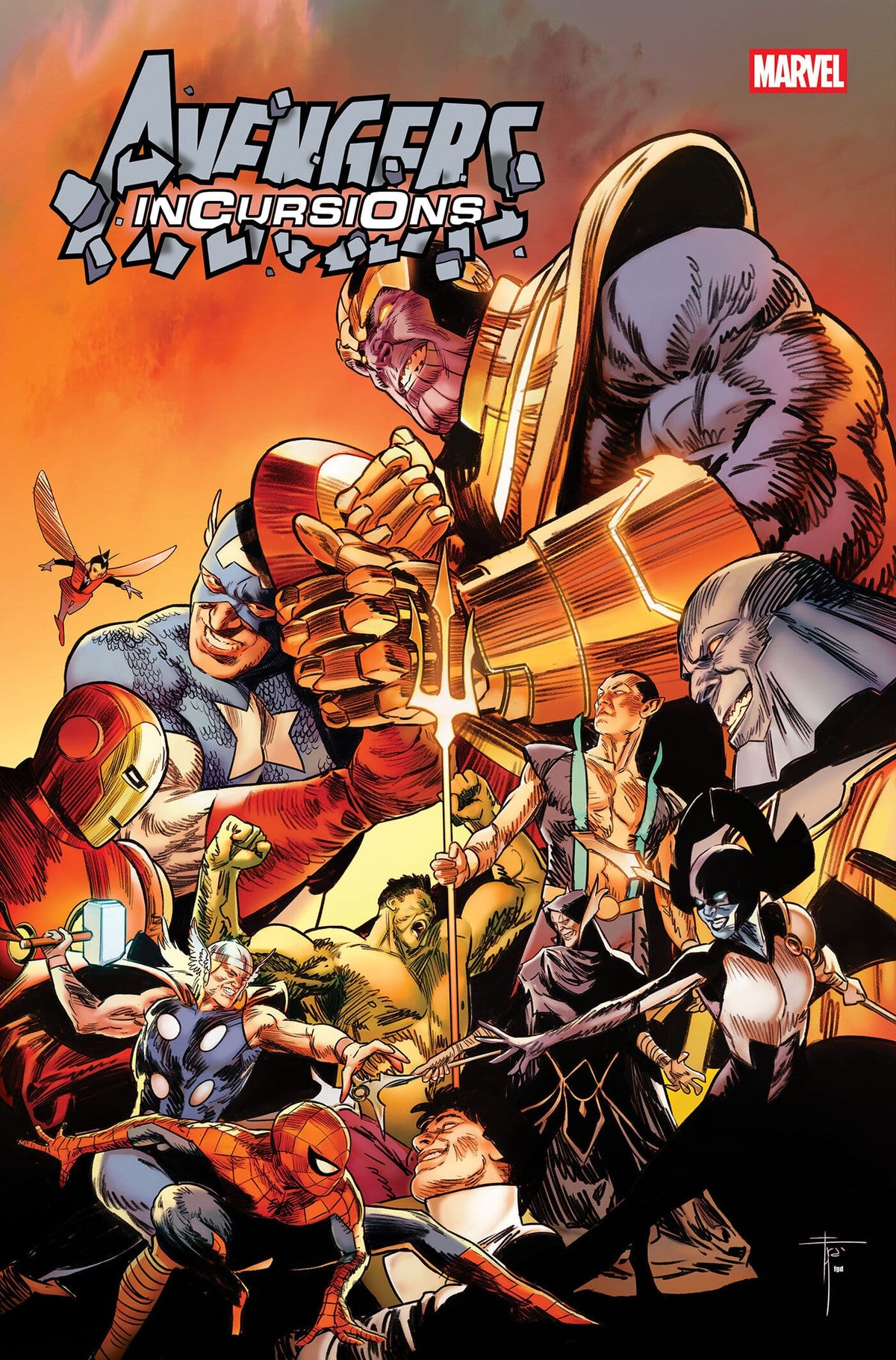 Marvel Comic Books AVENGERS: INCURSIONS #1 COVER B BY FRANCESCO MOBILI (Release Date: 01/20/2027) 75960621767000121 PRH-75960621767000121