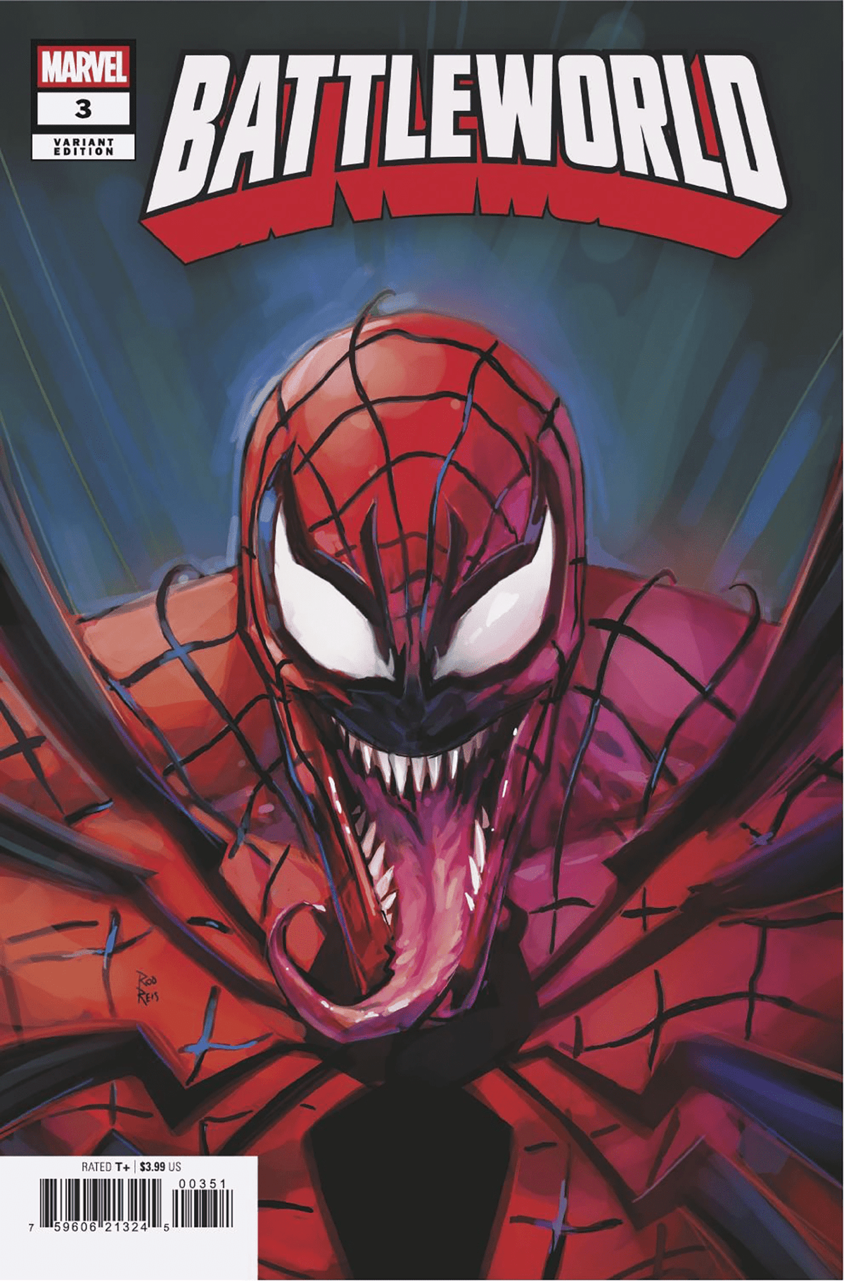 Marvel Comic Books BATTLEWORLD #3 TBD ARTIST VENOM 252 VARIANT 75960621324500351 PRH-75960621324500351