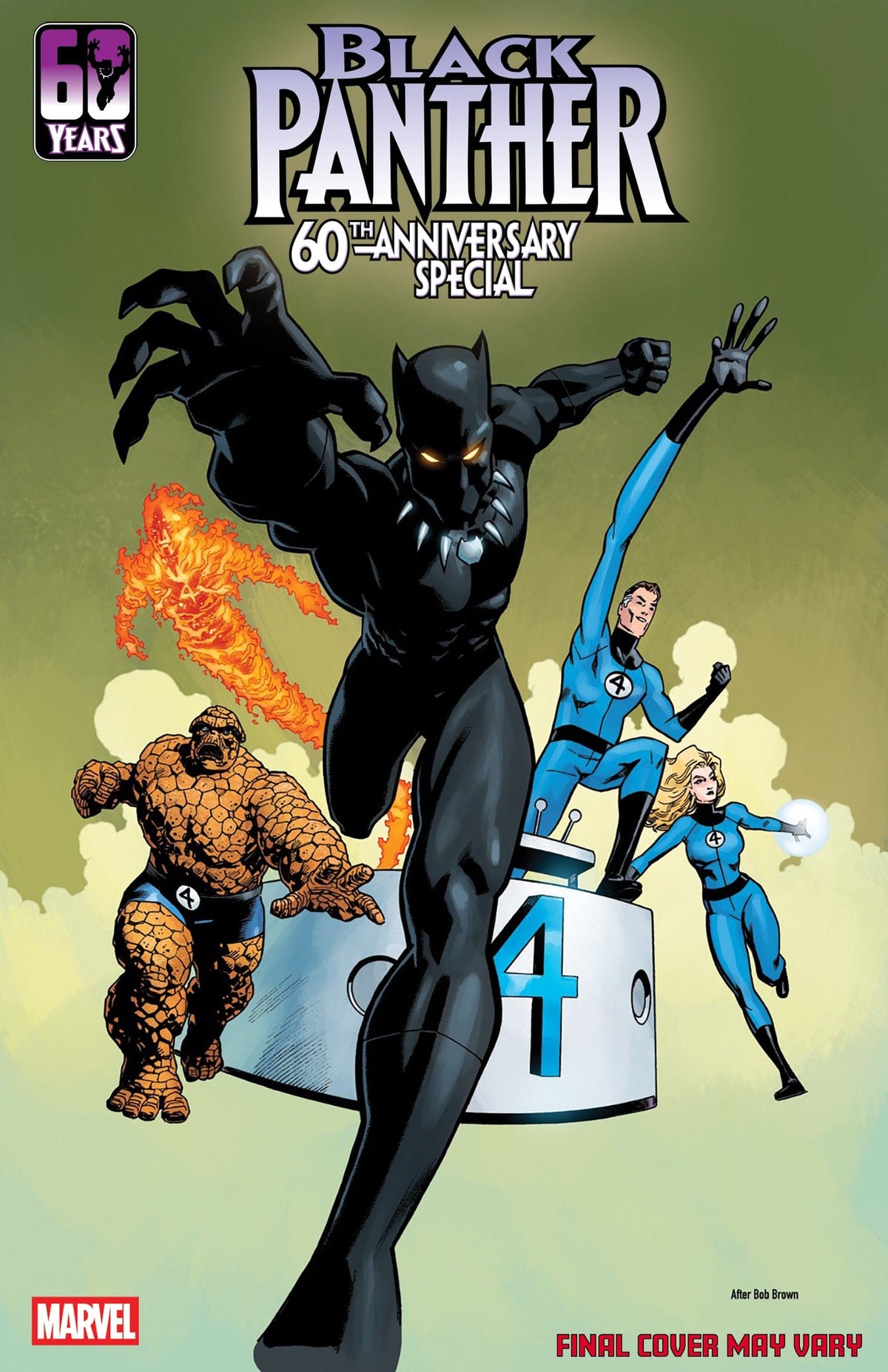 Marvel Comic Books BLACK PANTHER 60TH ANNIVERSARY SPECIAL #1 MIKE HAWTHORNE 250TH HOMAGE VARIANT 75960621387000121 PRH-75960621387000121