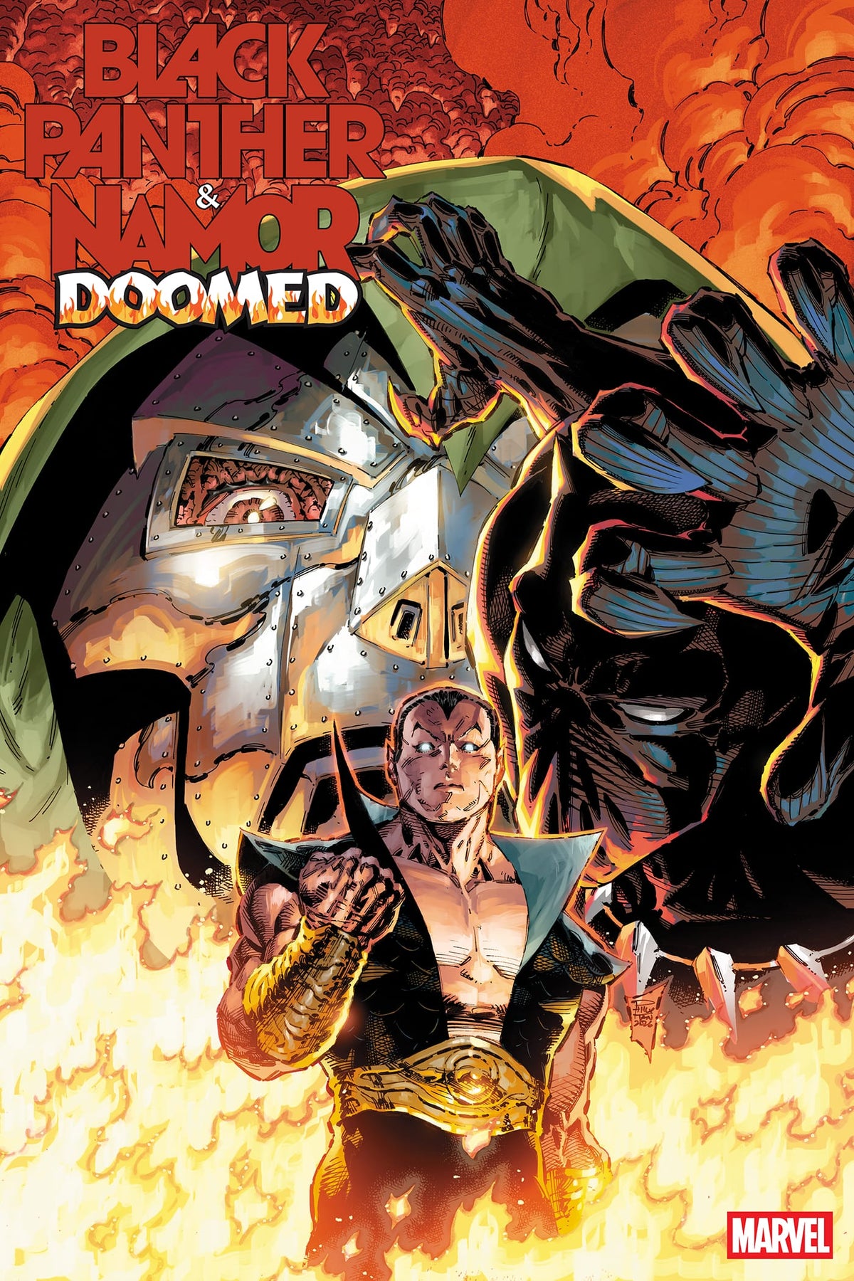 Marvel Comic Books BLACK PANTHER/NAMOR: DOOMED #1 TBD ARTIST VARIANT (Release Date: 09/02/2026) 75960621630700131 PRH-75960621630700131