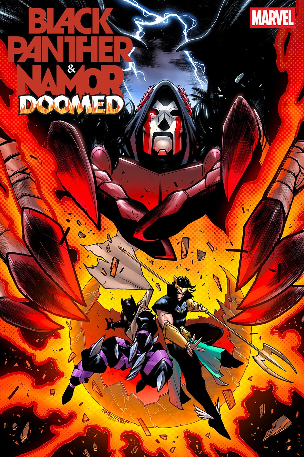 Marvel Comic Books BLACK PANTHER/NAMOR: DOOMED #2 STEFANO NESI VARIANT (Release Date: 10/28/2026) 75960621630700231 PRH-75960621630700231