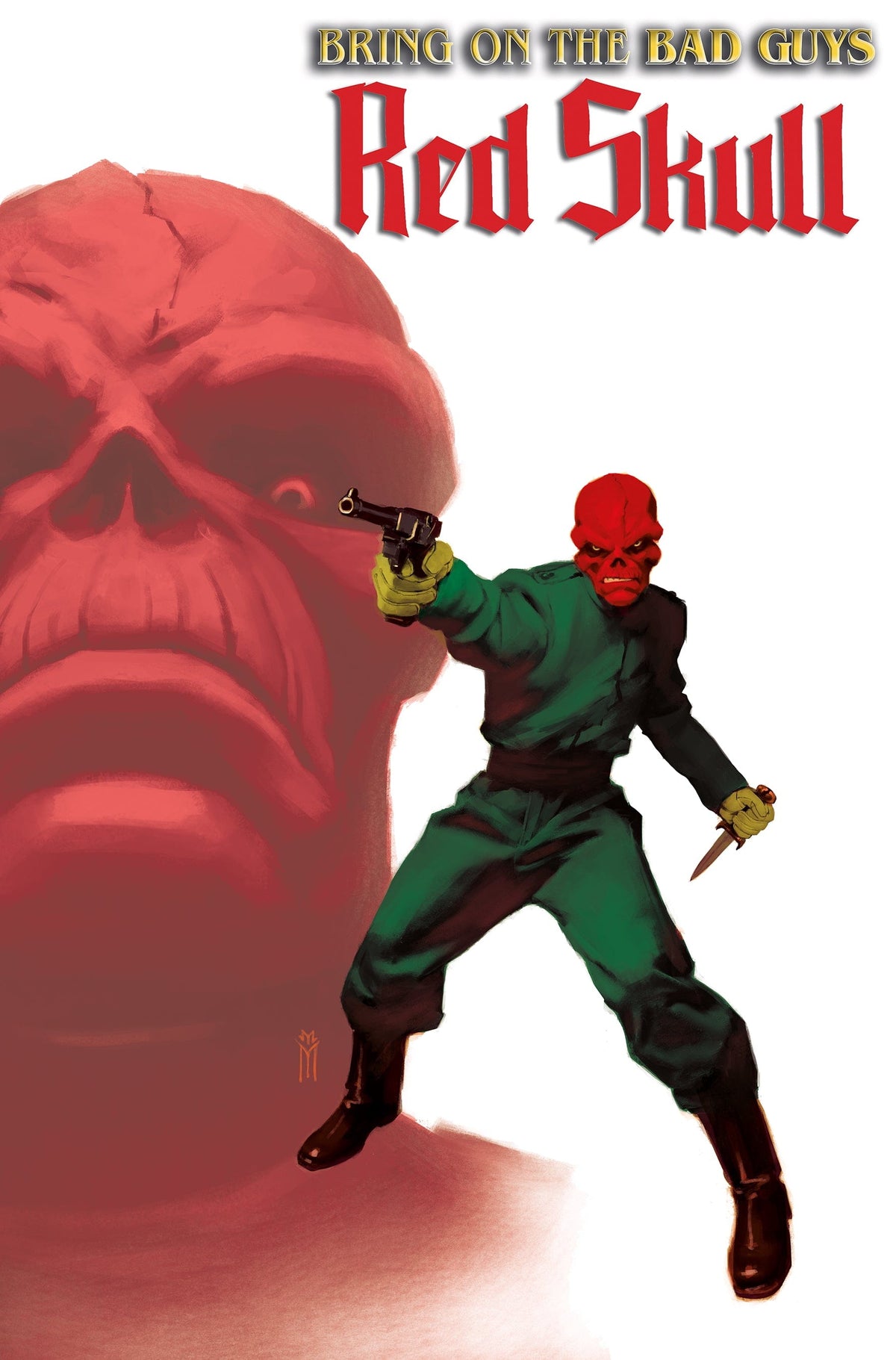 Marvel Comic Books BRING ON THE BAD GUYS: RED SKULL #1 MIGUEL MERCADO VARIANT 75960621187600121 PRH-75960621187600121