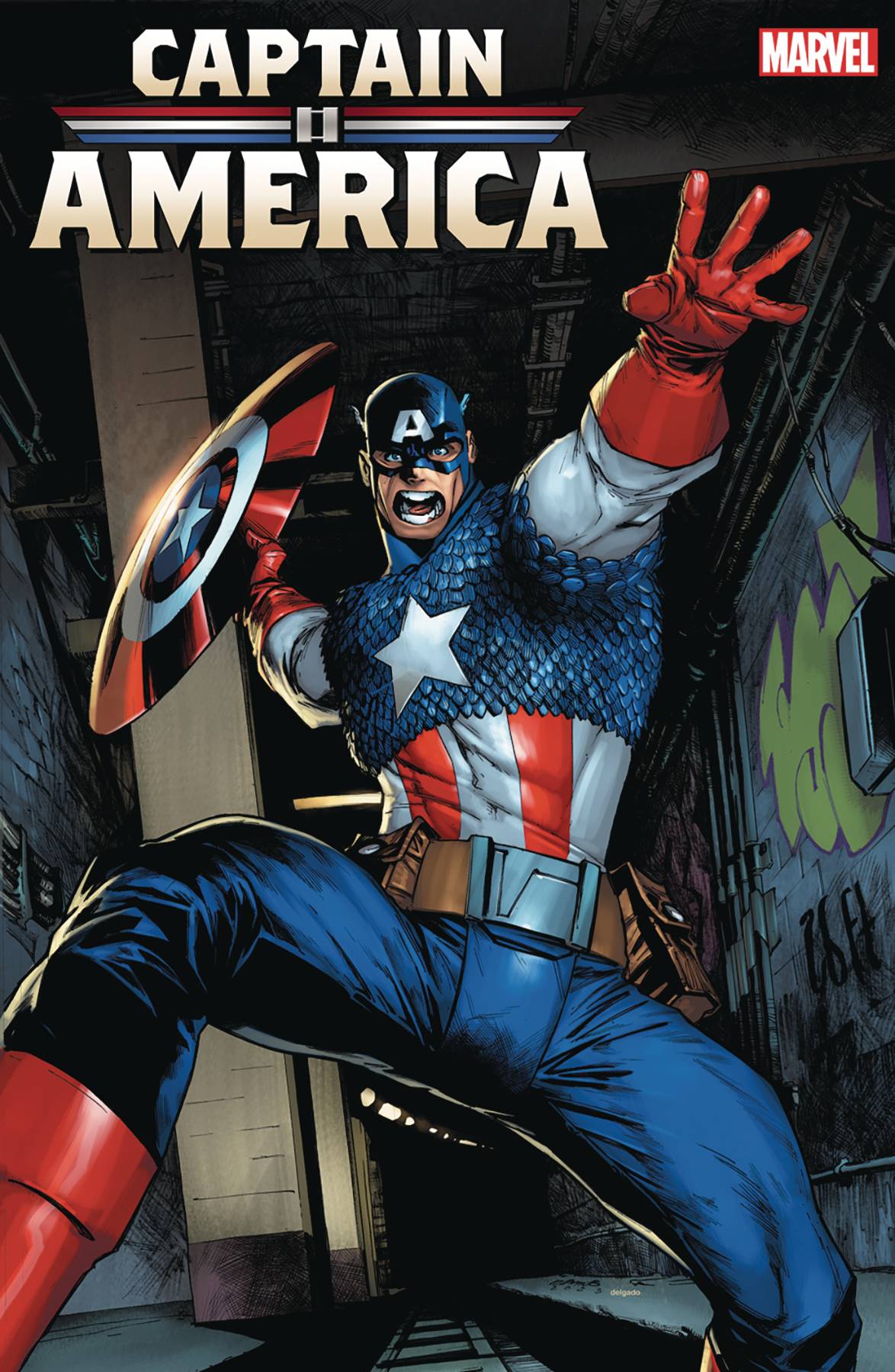 Marvel Comic Books CAPTAIN AMERICA #1 HUMBERTO RAMOS VAR 75960620740400181 JUL230567