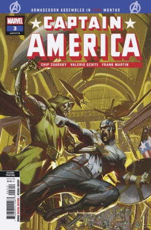 Marvel Comic Books CAPTAIN AMERICA #3 BEN HARVEY 2ND PRINTING VARIANT 75960621146300312 PRH-75960621146300312