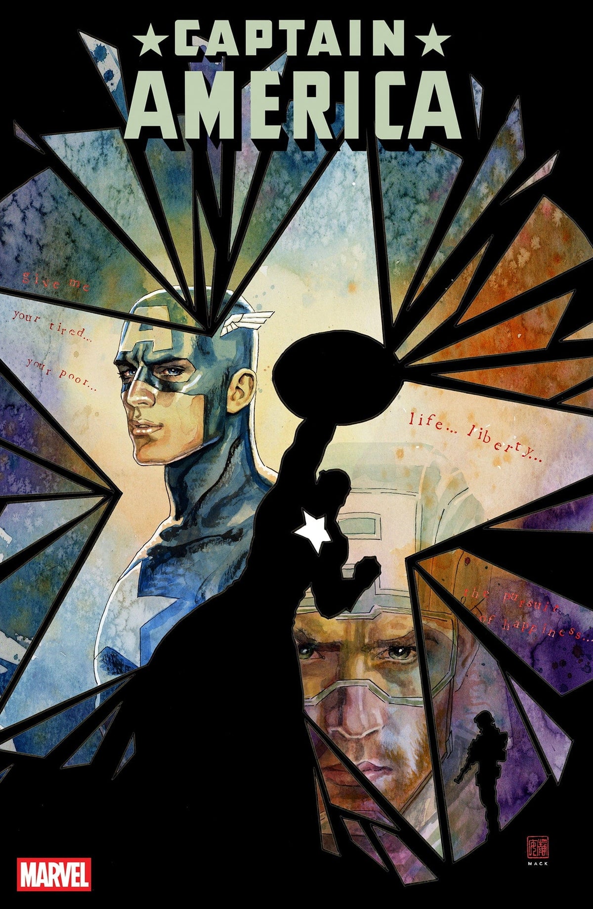 Marvel Comic Books CAPTAIN AMERICA #5 DAVID MACK VARIANT 75960621146300561 PRH-75960621146300561