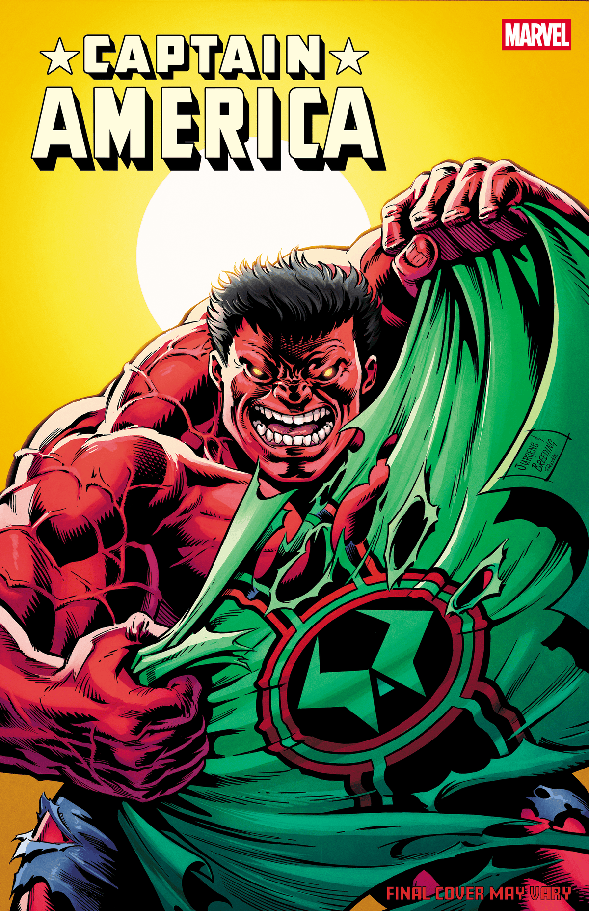 Marvel Comic Books CAPTAIN AMERICA #7 DAN JURGENS VARIANT 75960621146300751 PRH-75960621146300751